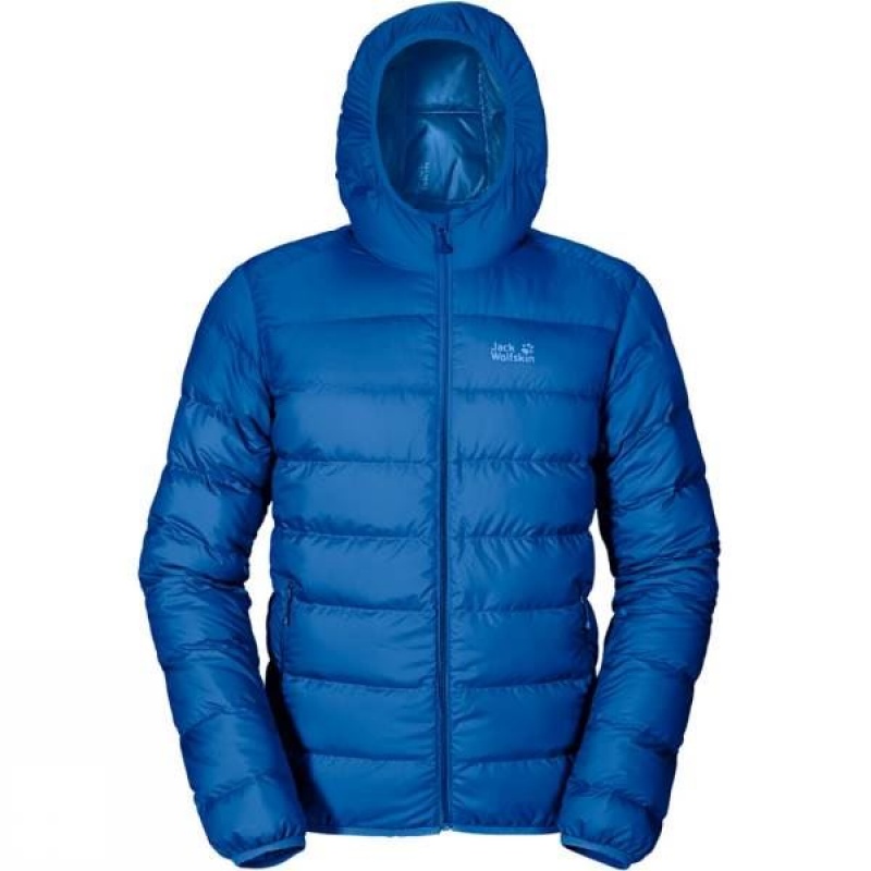 Men\'s Jack Wolfskin Helium Insulated Jackets Blue India | MW30-327