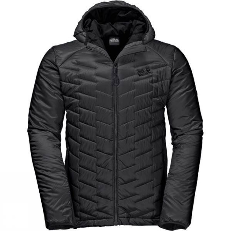 Men\'s Jack Wolfskin Icy Tundra Insulated Jackets Grey India | BS79-858