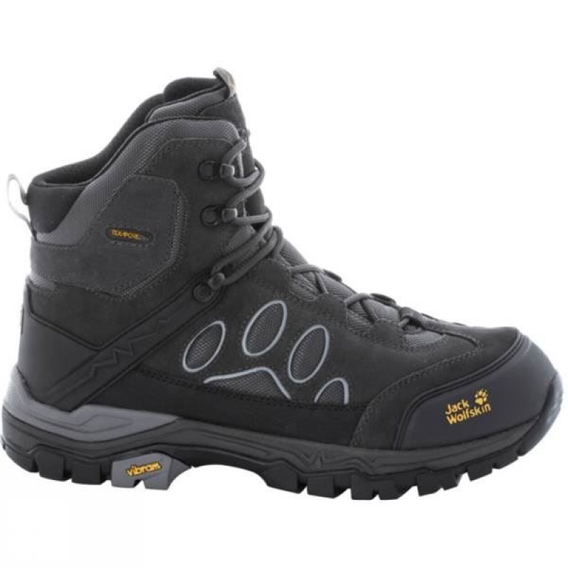 Men\'s Jack Wolfskin Impulse Texapore O2+ Mid Walking Boots Grey India | CP60-098