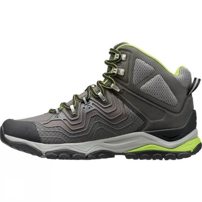 Men's Keen Aphlex Waterproof Walking Boots Grey / Orange India | CC79-821