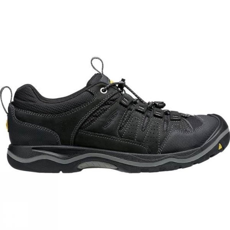 Men's Keen Rialto Traveler Approach Shoes Black India | EG56-130