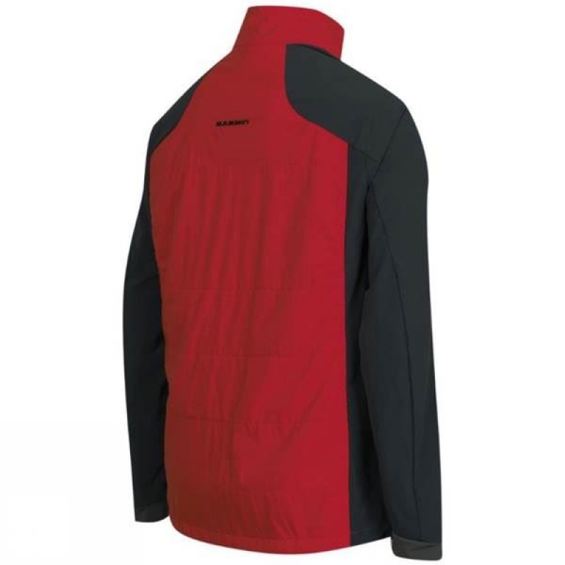 Men's Mammut Foraker Hybrid Light Insulated Jackets Red India | HO50-095