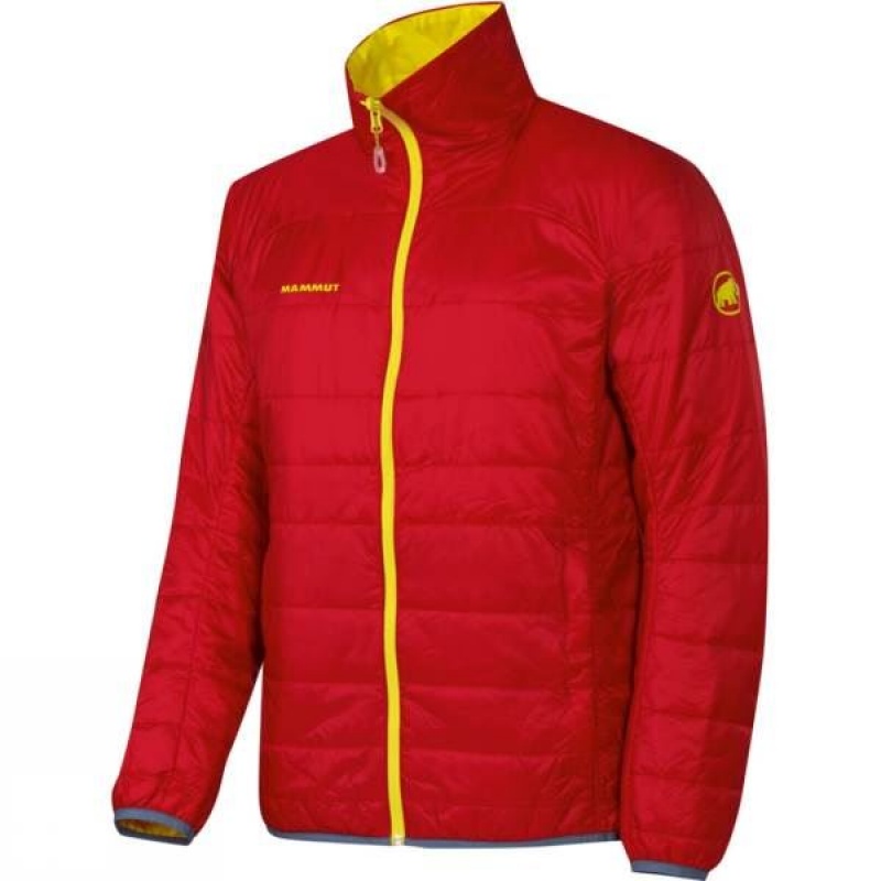 Men\'s Mammut Runbold Light IN Insulated Jackets Red India | VO60-153