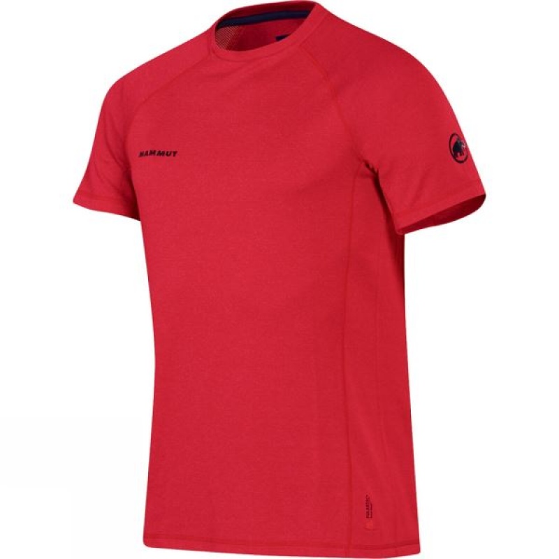 Men\'s Mammut Trovat Pro T Shirts Red India | EO35-810