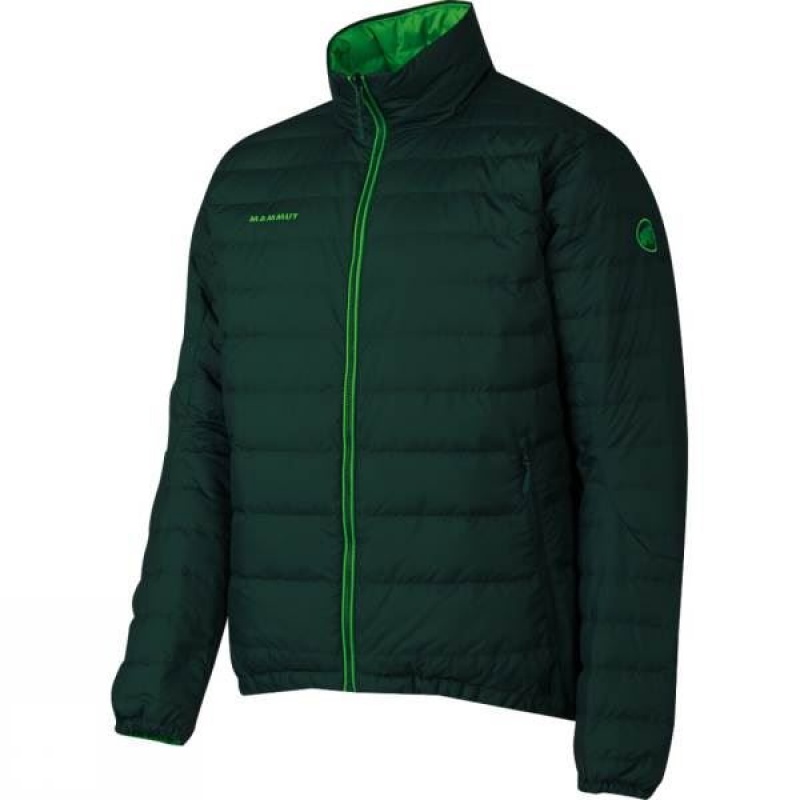 Men\'s Mammut Whitehorn Insulated Jackets Dark Green India | VN99-732