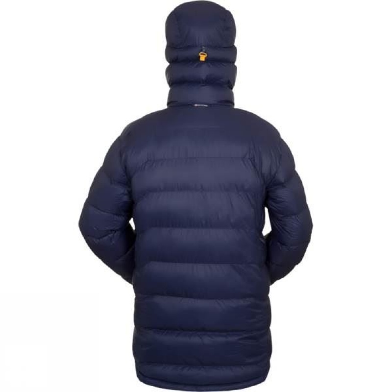 Men's Montane Black Ice Insulated Jackets Blue / Gold India | IL00-715