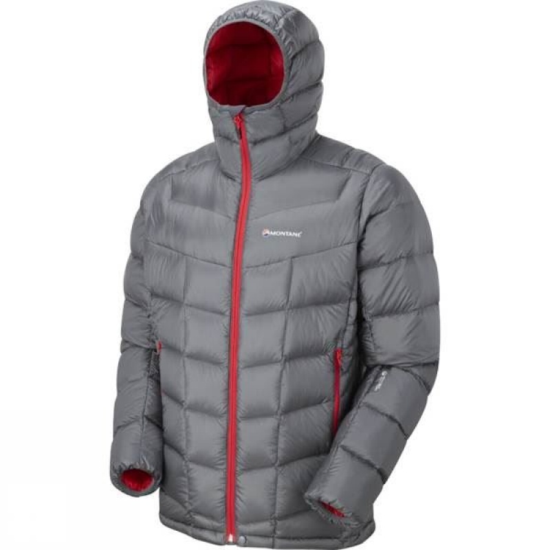 Men's Montane North Star Lite Insulated Jackets Grey India | OW69-699