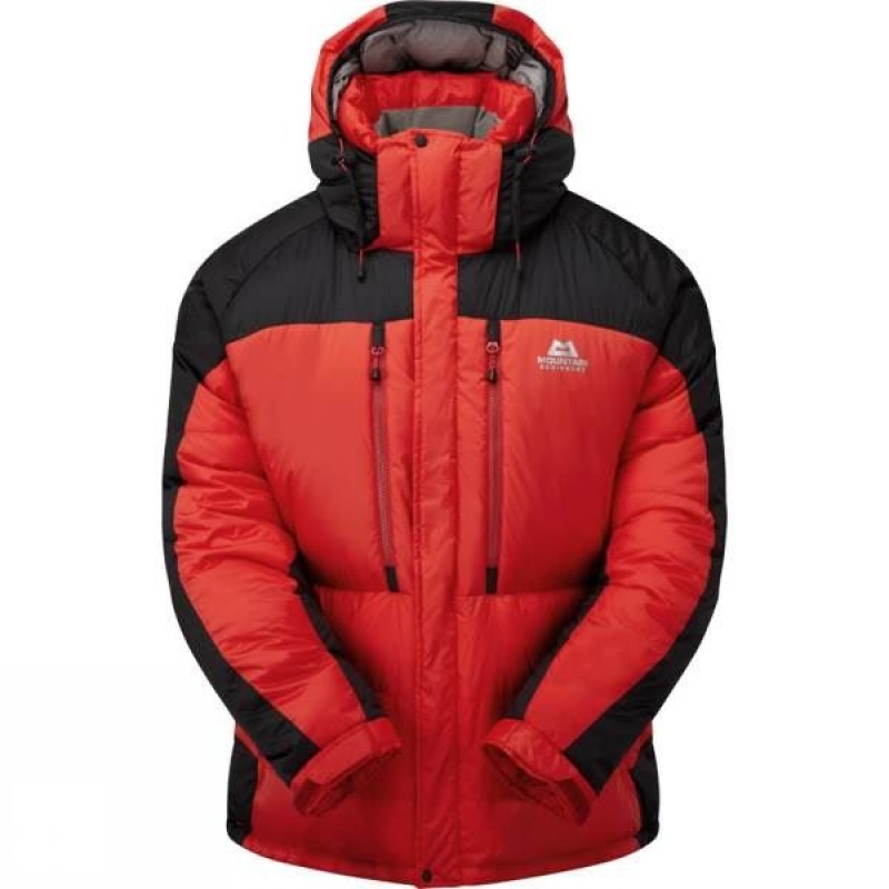 Men\'s Mountain Equipment Annapurna Insulated Jackets Red / Black India | VR79-823