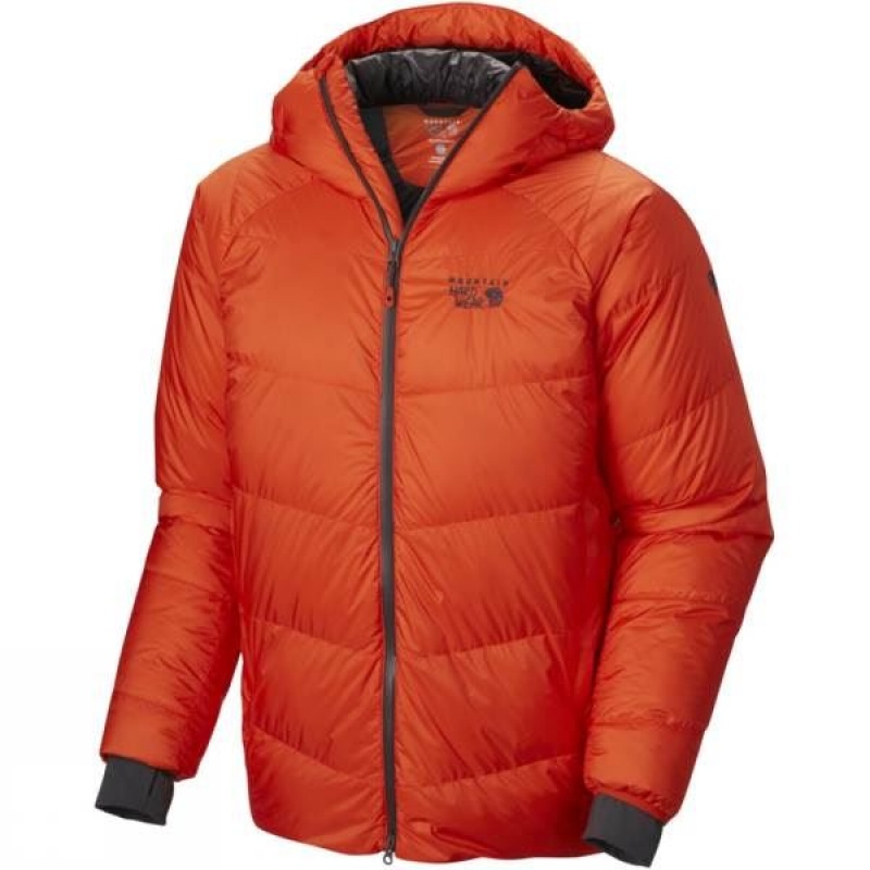 Men\'s Mountain Hardwear Nilas Insulated Jackets Orange India | VY96-027