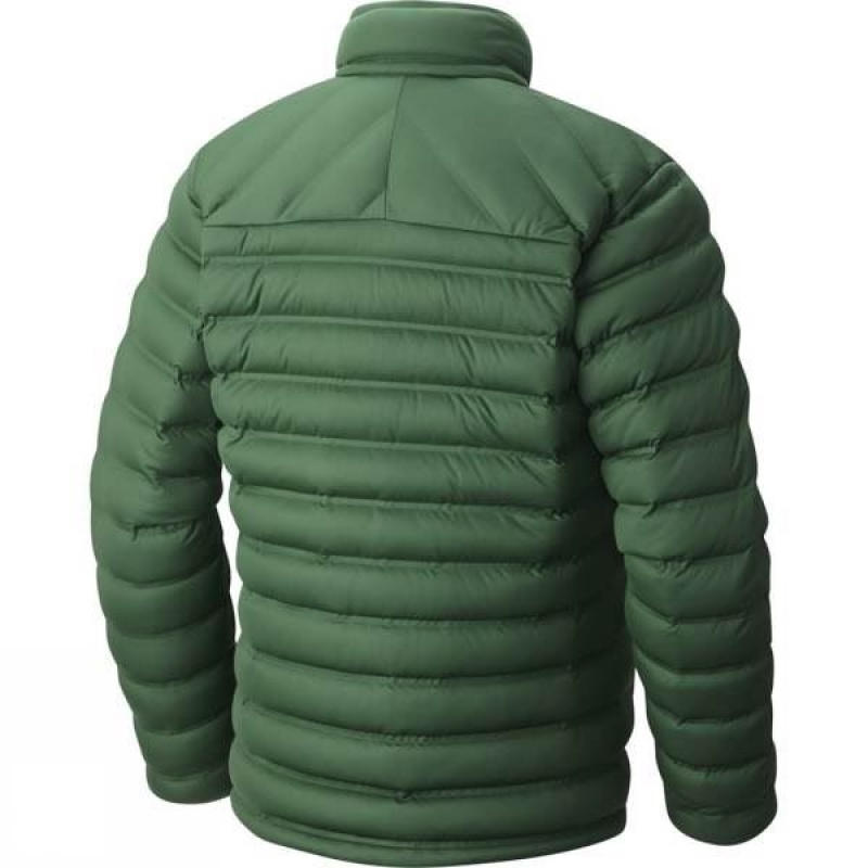 Men's Mountain Hardwear StretchDown Insulated Jackets Green India | QN03-574