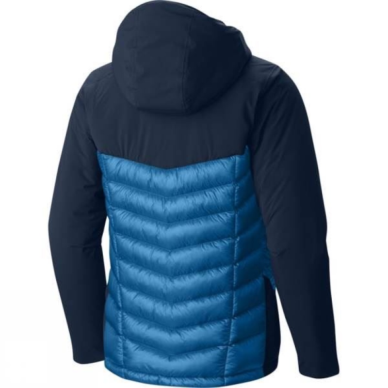 Men's Mountain Hardwear Supercharger Insulated Jackets Navy Blue India | ZF46-983