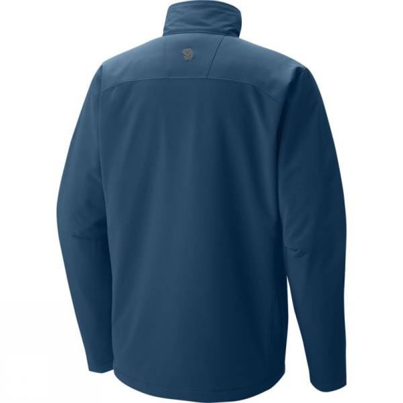 Men's Mountain Hardwear Superconductor Insulated Jackets Blue India | DX04-907