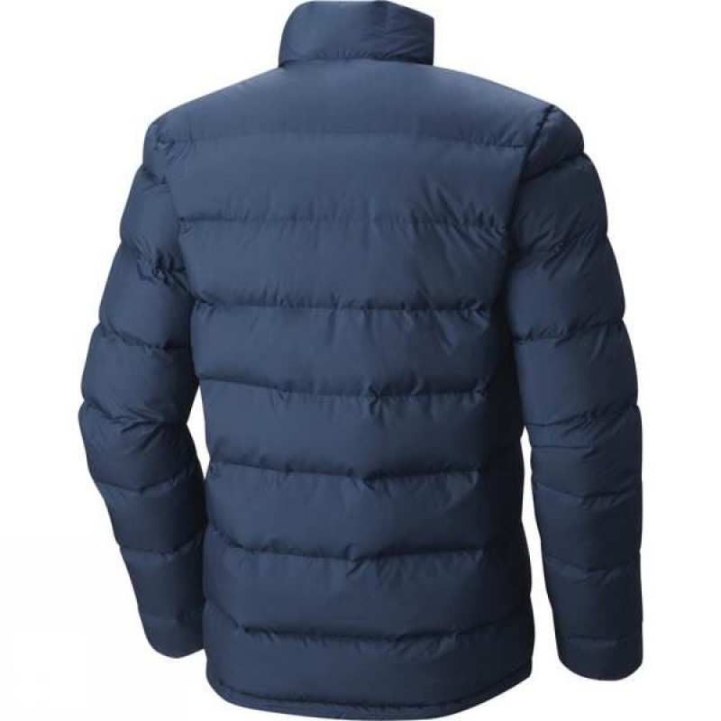 Men's Mountain Hardwear Thermist Insulated Jackets Navy India | IM50-943