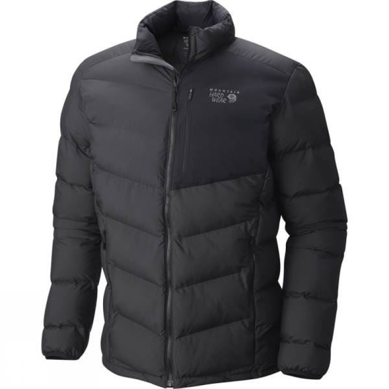 Men\'s Mountain Hardwear Thermist Insulated Jackets Black India | TT87-657