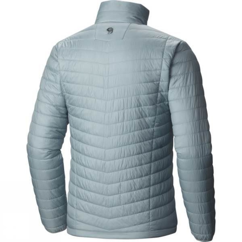 Men's Mountain Hardwear Thermostatic Insulated Jackets Grey India | KN31-490