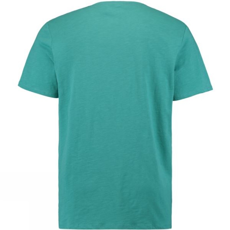 Men's O'Neill Jacks Base Slim Fit T Shirts Green India | QQ00-026