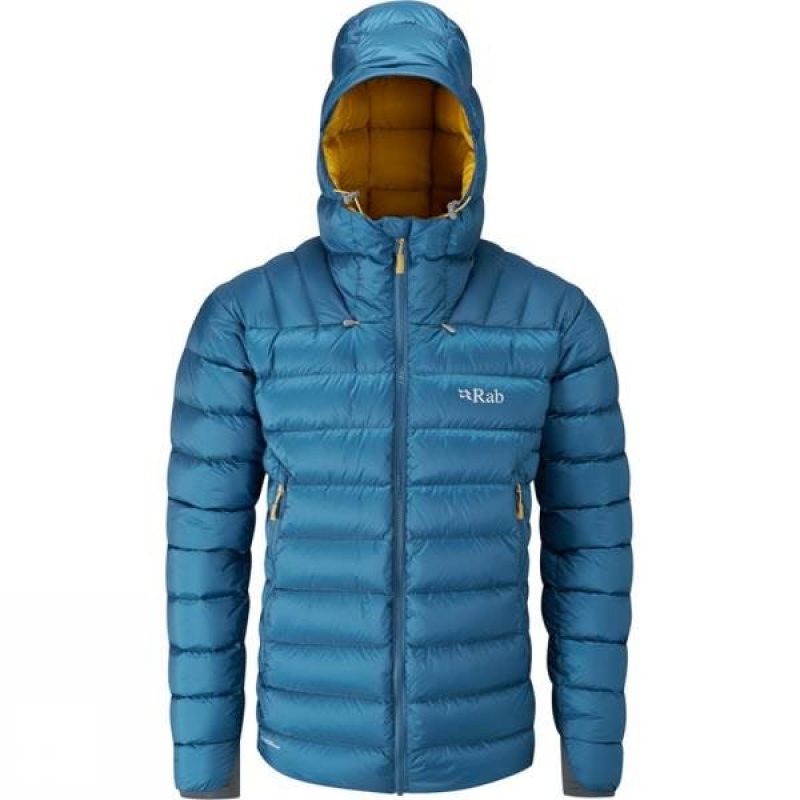 Men\'s Rab Electron Insulated Jackets Blue India | EF21-308