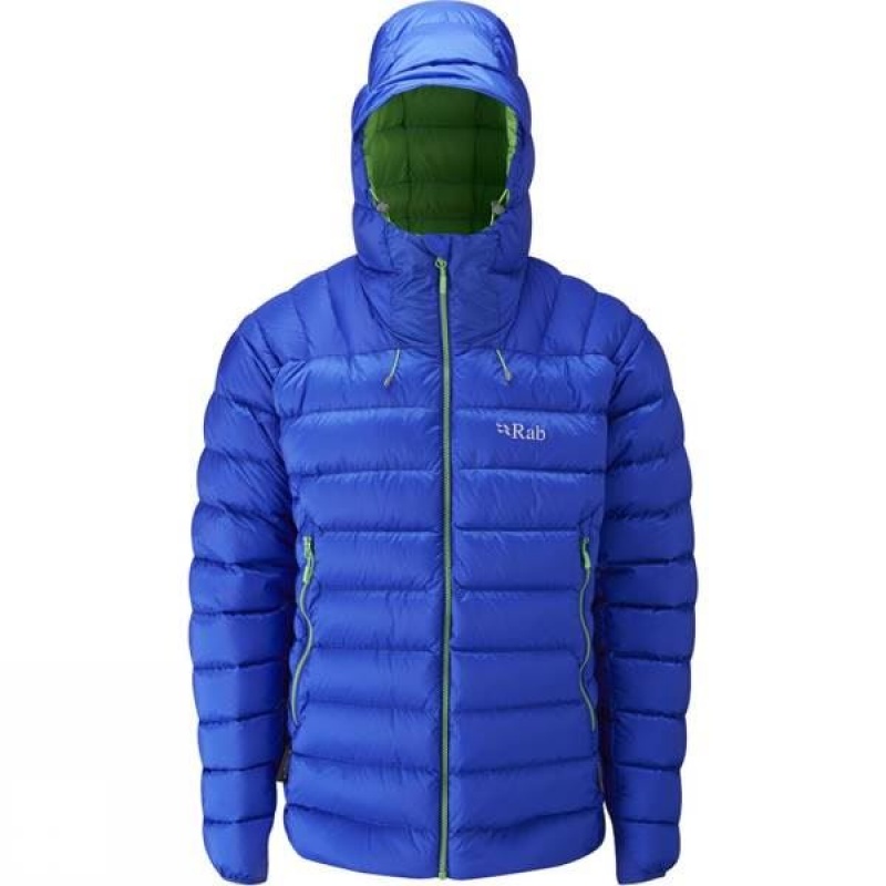 Men\'s Rab Electron Insulated Jackets Dark Blue India | ZV54-346