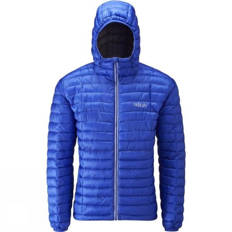 Men\'s Rab Nimbus Insulated Jackets Blue India | ZT18-024