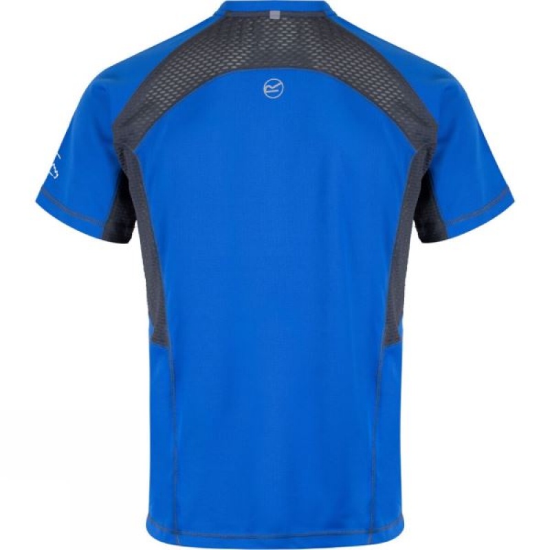 Men's Regatta Breakbar III T Shirts Blue India | FC08-604