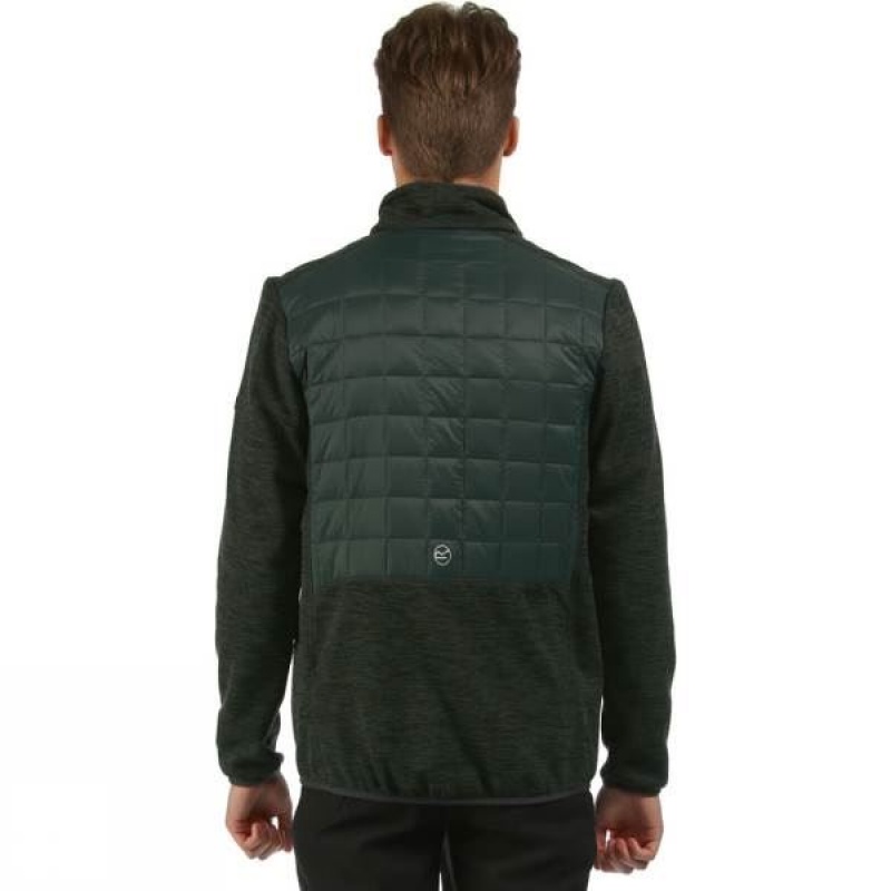 Men's Regatta Chilton Hybrid Insulated Jackets Green India | CA28-289