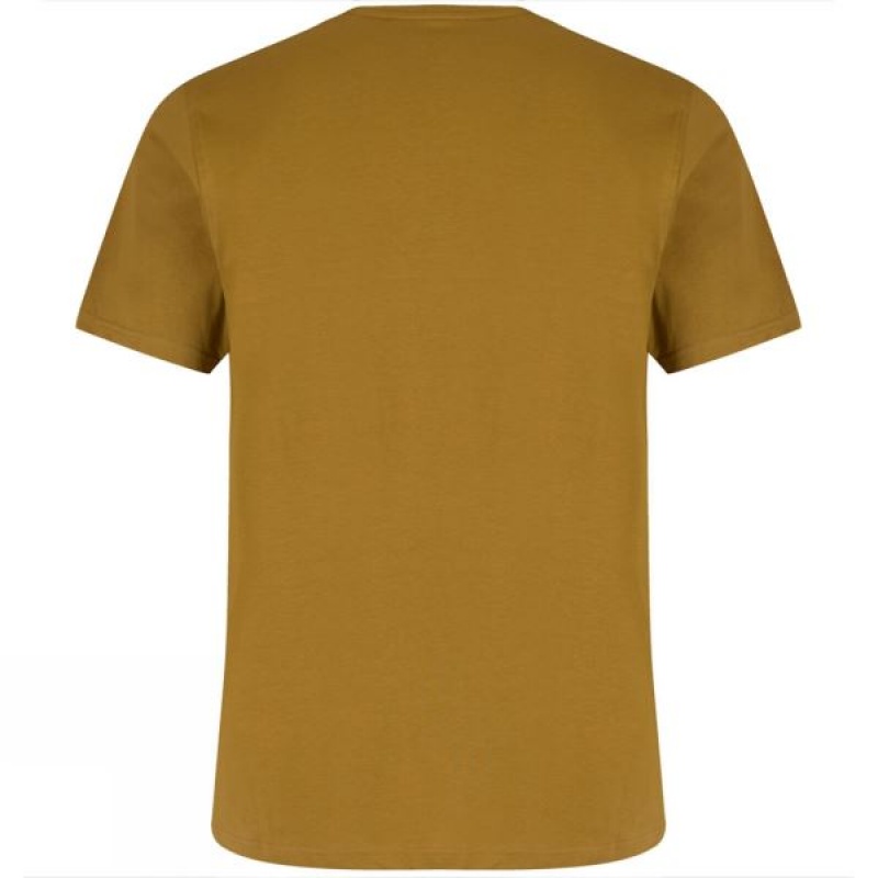 Men's Regatta Cline T Shirts Yellow India | CU11-138