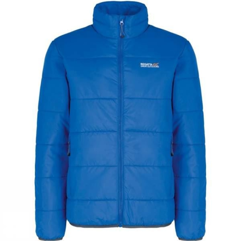 Men\'s Regatta Zyber Insulated Jackets Blue India | GF63-789