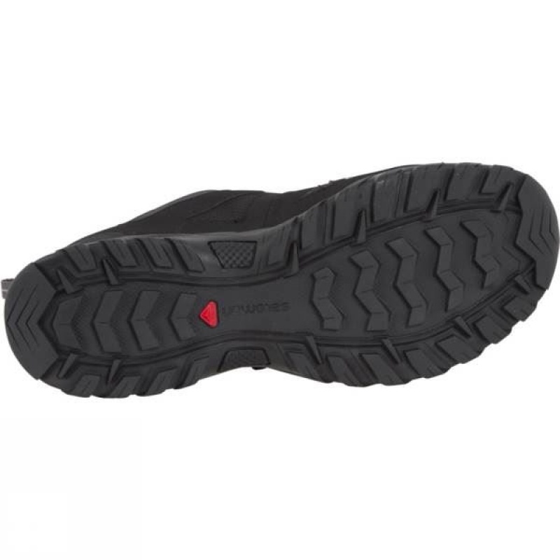 Men's Salomon Tibai Low Approach Shoes Dark Grey India | SG60-565