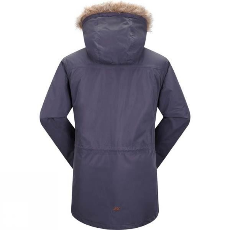 Men's Skogstad Voll Parka Insulated Jackets Purple India | GI87-440