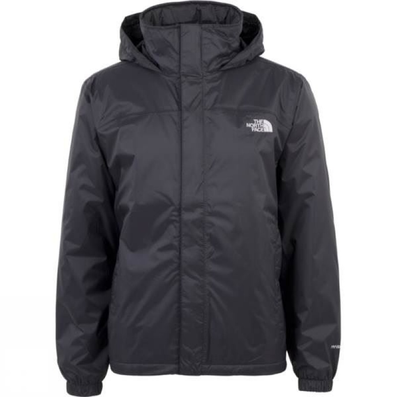 Men\'s The North Face Resolve Insulated Jackets Black India | JG73-212