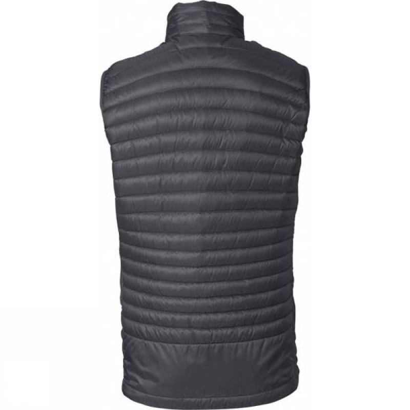 Men's Vaude Kabru Light Vest Insulated Jackets Drak Grey India | KC86-043