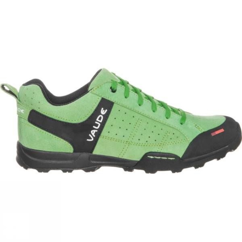 Men\'s Vaude Leva Approach Shoes Green India | IX88-810