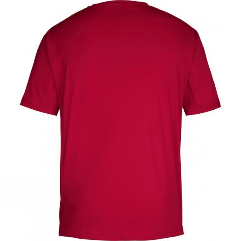 Men's Vaude Micro Big Fritz III T Shirts Red India | IS02-145