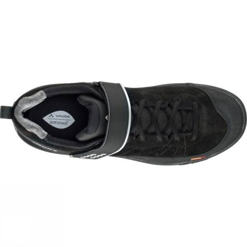 Men's Vaude Moab Low AM Approach Shoes Black India | NH28-405