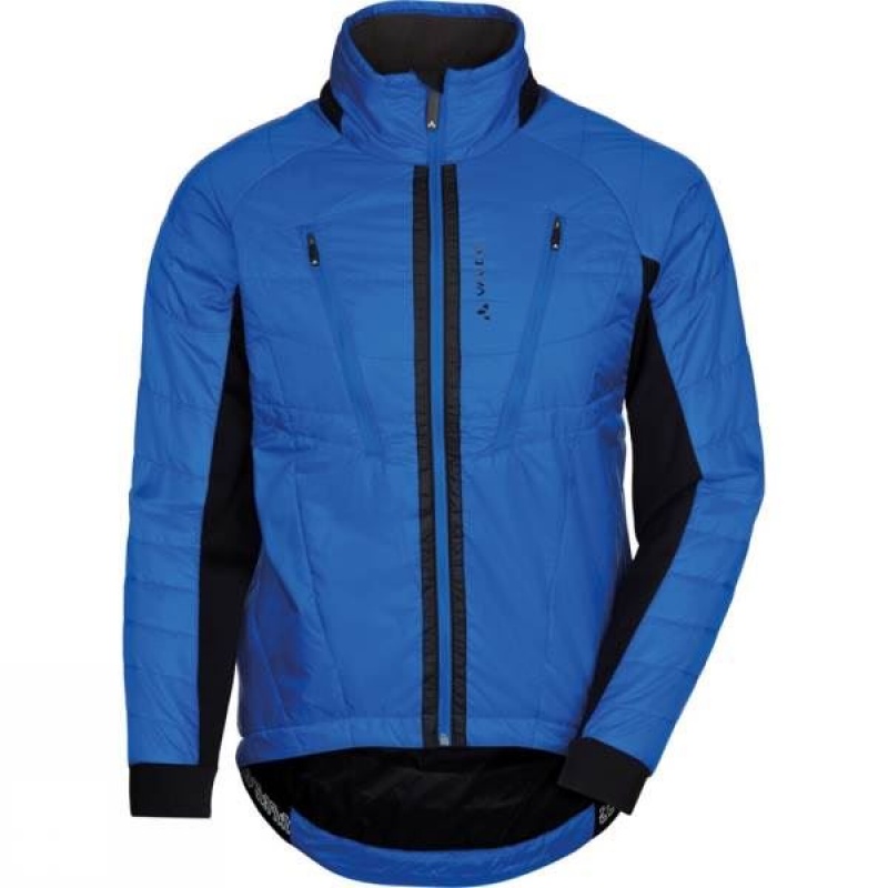 Men\'s Vaude Primapro Insulated Jackets Blue India | LZ53-853