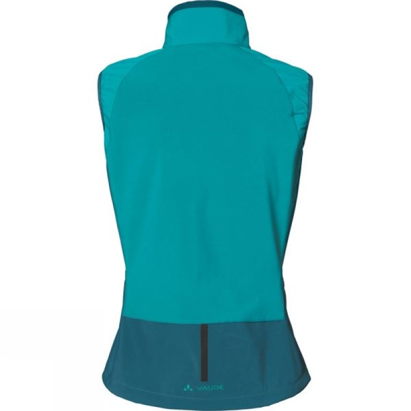 Men's Vaude Primasoft Vest Insulated Jackets Turquoise India | IF30-288