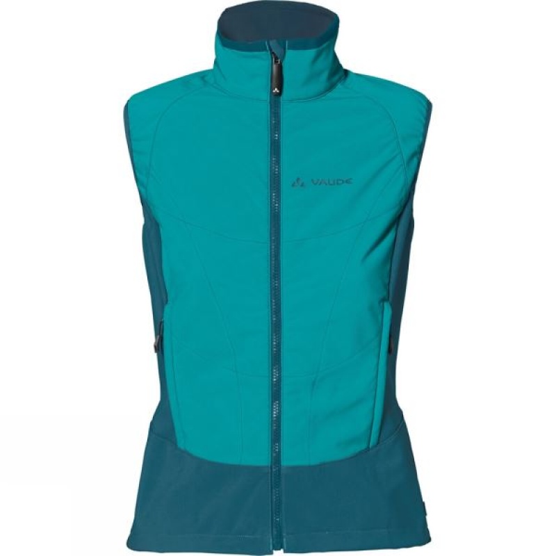 Men\'s Vaude Primasoft Vest Insulated Jackets Turquoise India | IF30-288