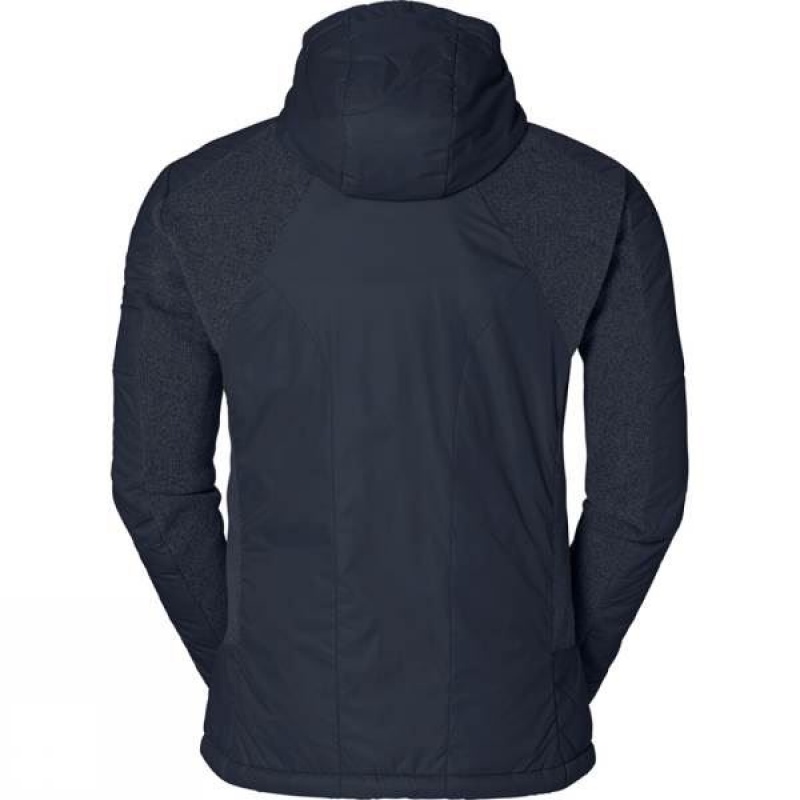 Men's Vaude Risti Insulated Jackets Navy India | JJ61-689