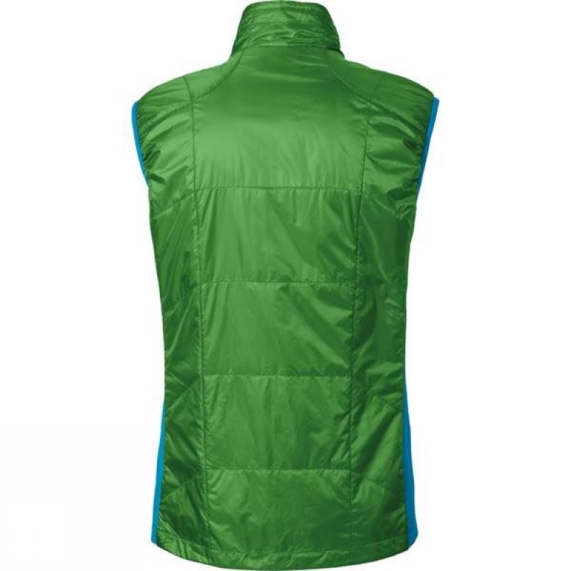 Men's Vaude Simony Vest Insulated Jackets Green India | MM85-927