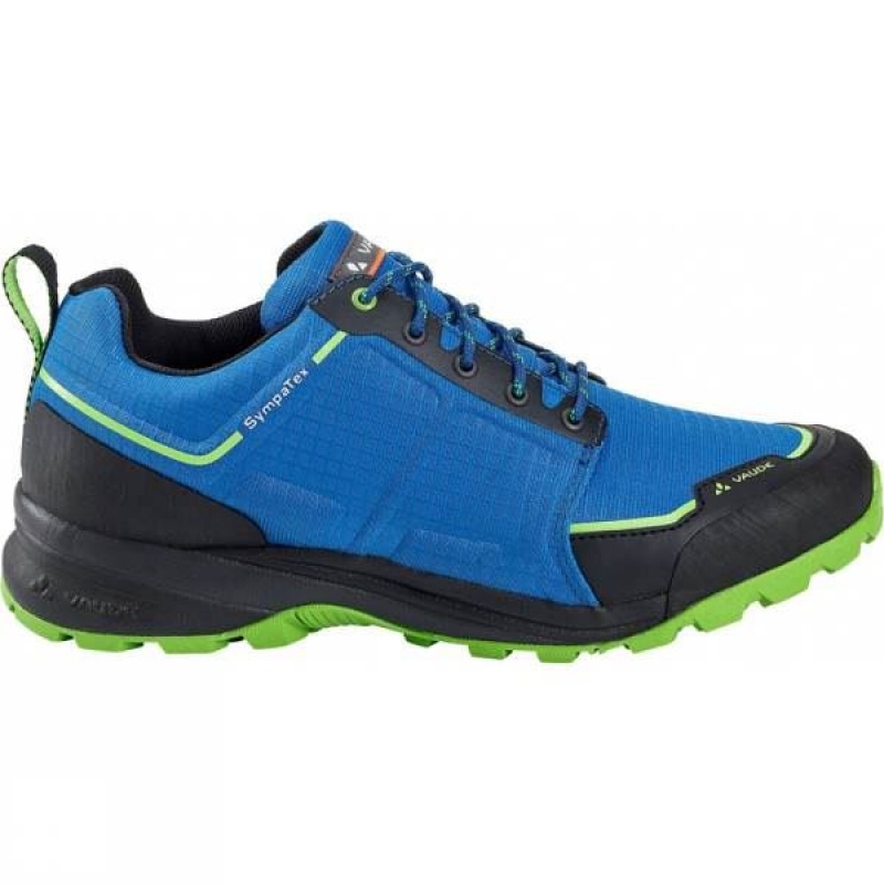 Men\'s Vaude TVL Active STX Approach Shoes Blue India | WM67-899