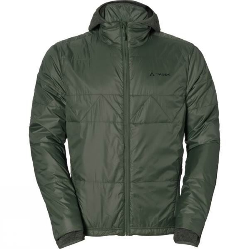 Men\'s Vaude Tirano Padded Insulated Jackets Green India | QE98-746