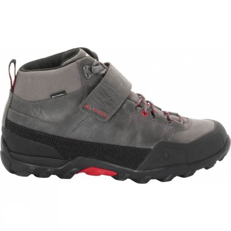 Men\'s Vaude Tsali AM Mid STX Cycling Approach Shoes Grey India | FQ75-044